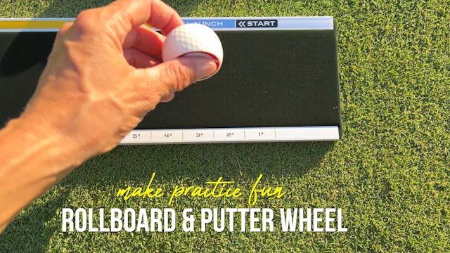 RollBoard with Putterwheel