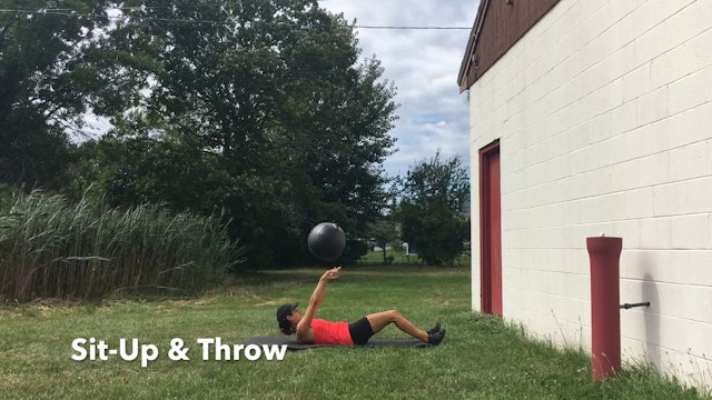 Medball Sit-up & Throw