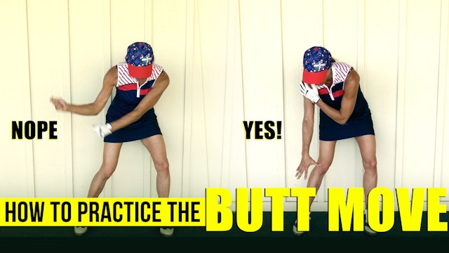 Wall Drill to Learn the Butt Move