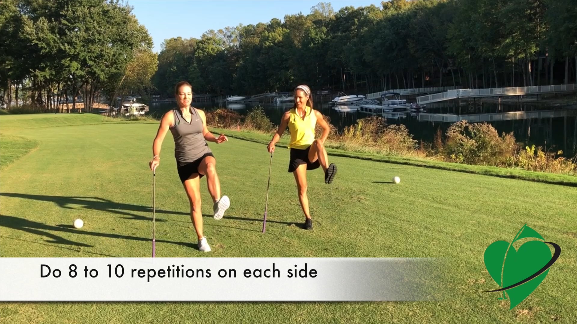 CardioGolf - Pre-Round WarmUp with Karen & Christina