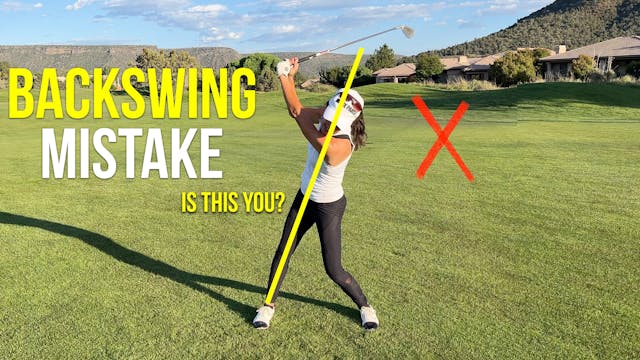 Backswing Mistake that destroy lower ...