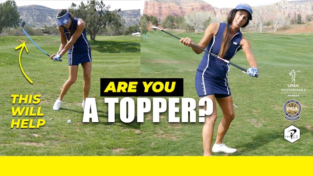 Why You're Topping Your Shots