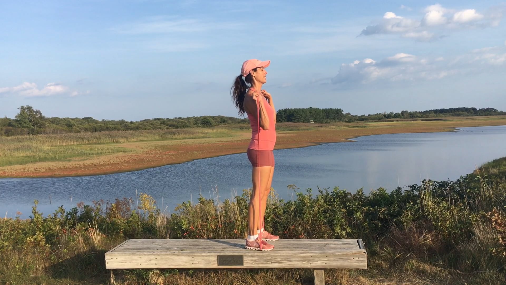 Resistance Bands -  Front Squat