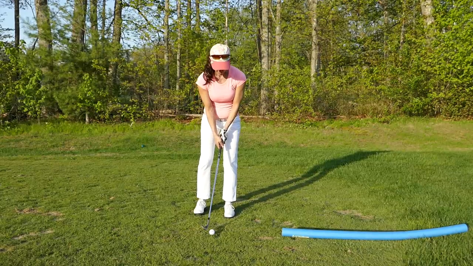 Target Line Practice Around the Green