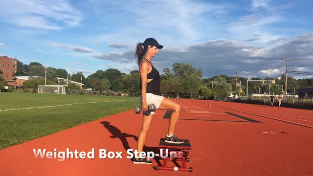 Bells & Bars - Weighted Box Step Ups