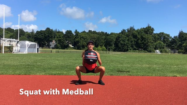 MedBall Squat