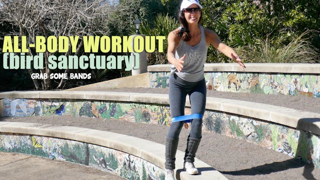 Workout at the Bird Sanctuary