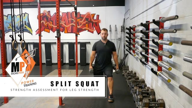 Power Assessment: Split Squat