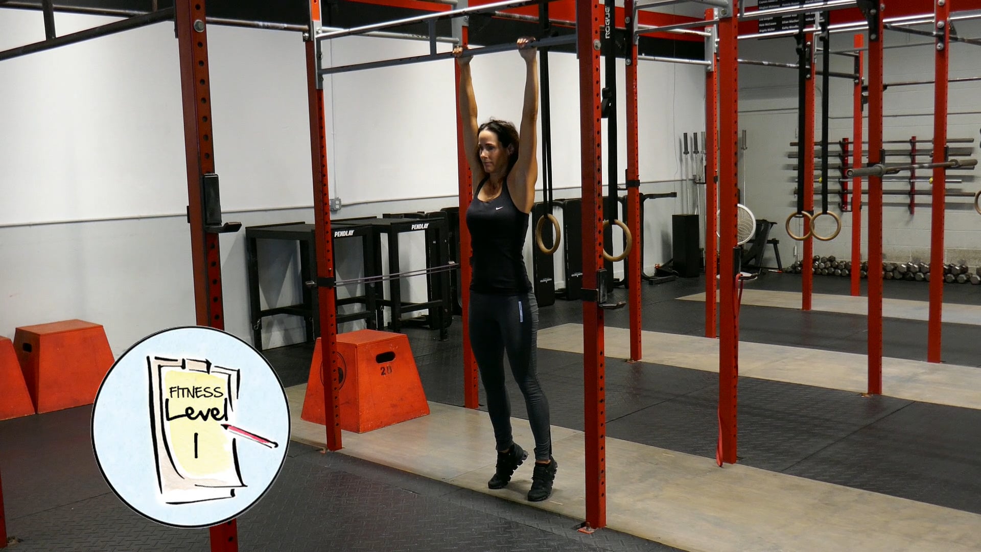 Toes to Bar & Knee Raises