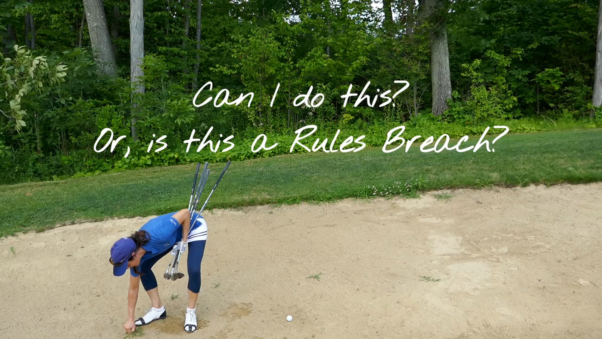 Hardish Sand from the Bunker