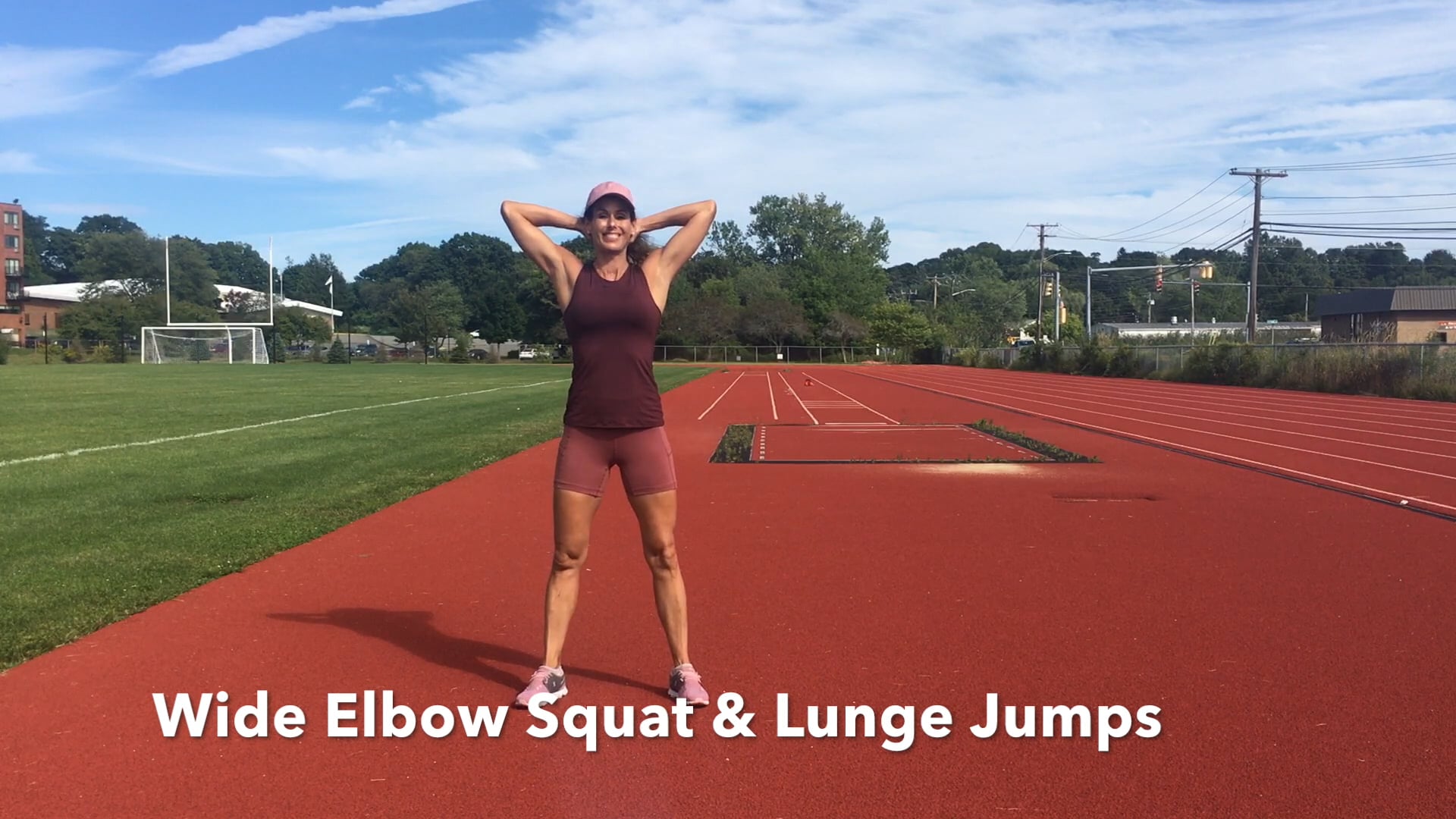 Plyo - Wide Elbow Jumps