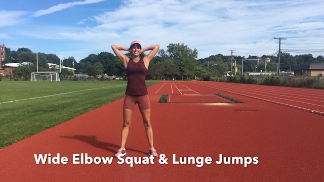 Plyo - Wide Elbow Jumps