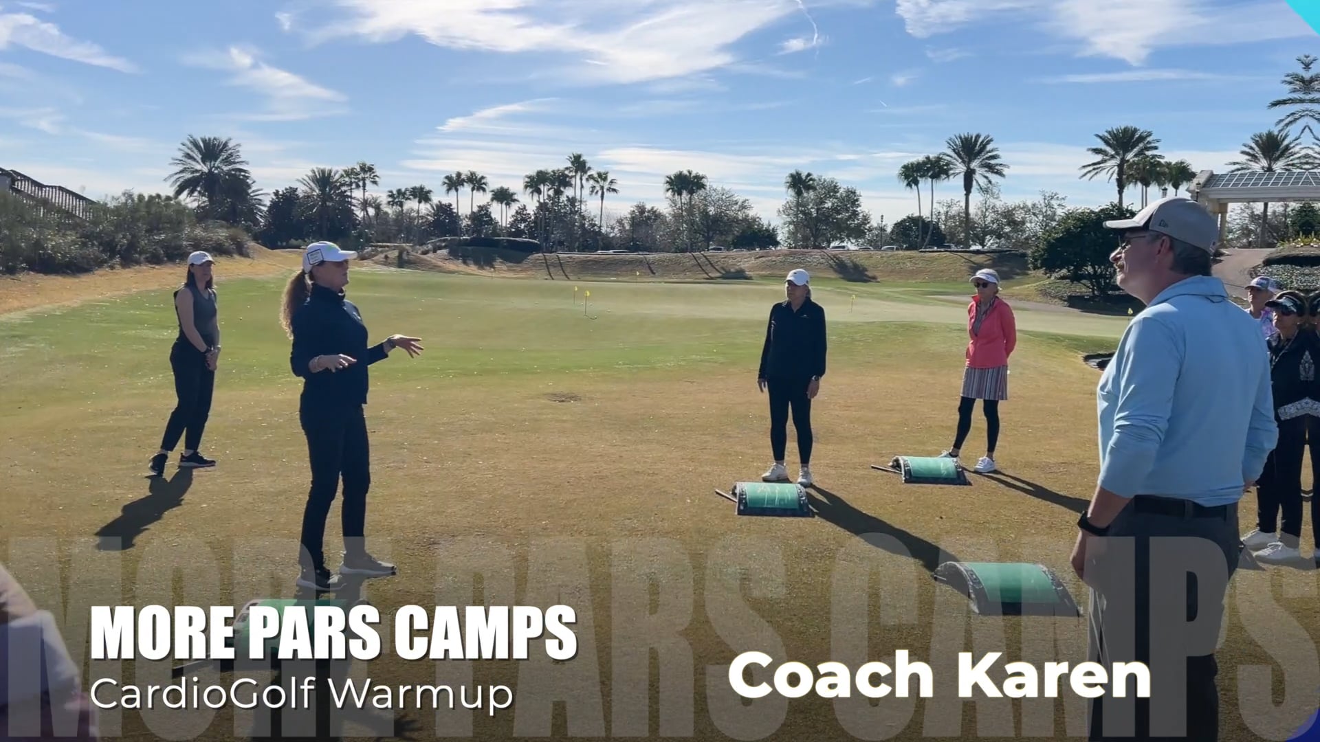 Karen Jansen's CardioGolf Session 1 at BIG Camp