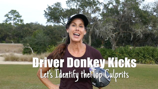 Driver Donkey Kicks (hitting behind)