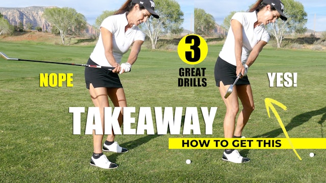 GET A GREAT TAKEAWAY (3 drills to help)