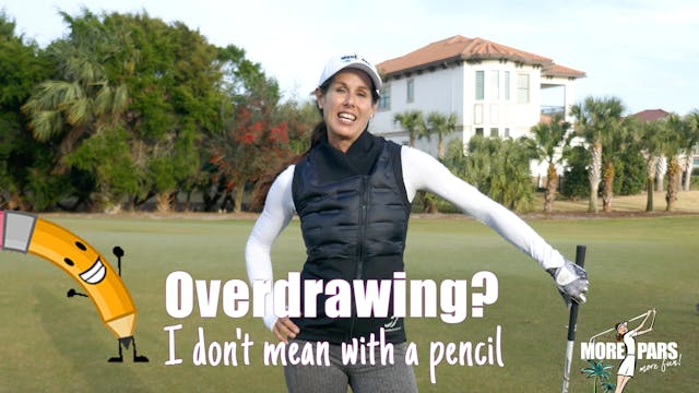 ARE YOU OVER-DRAWING YOUR GOLF SHOTS