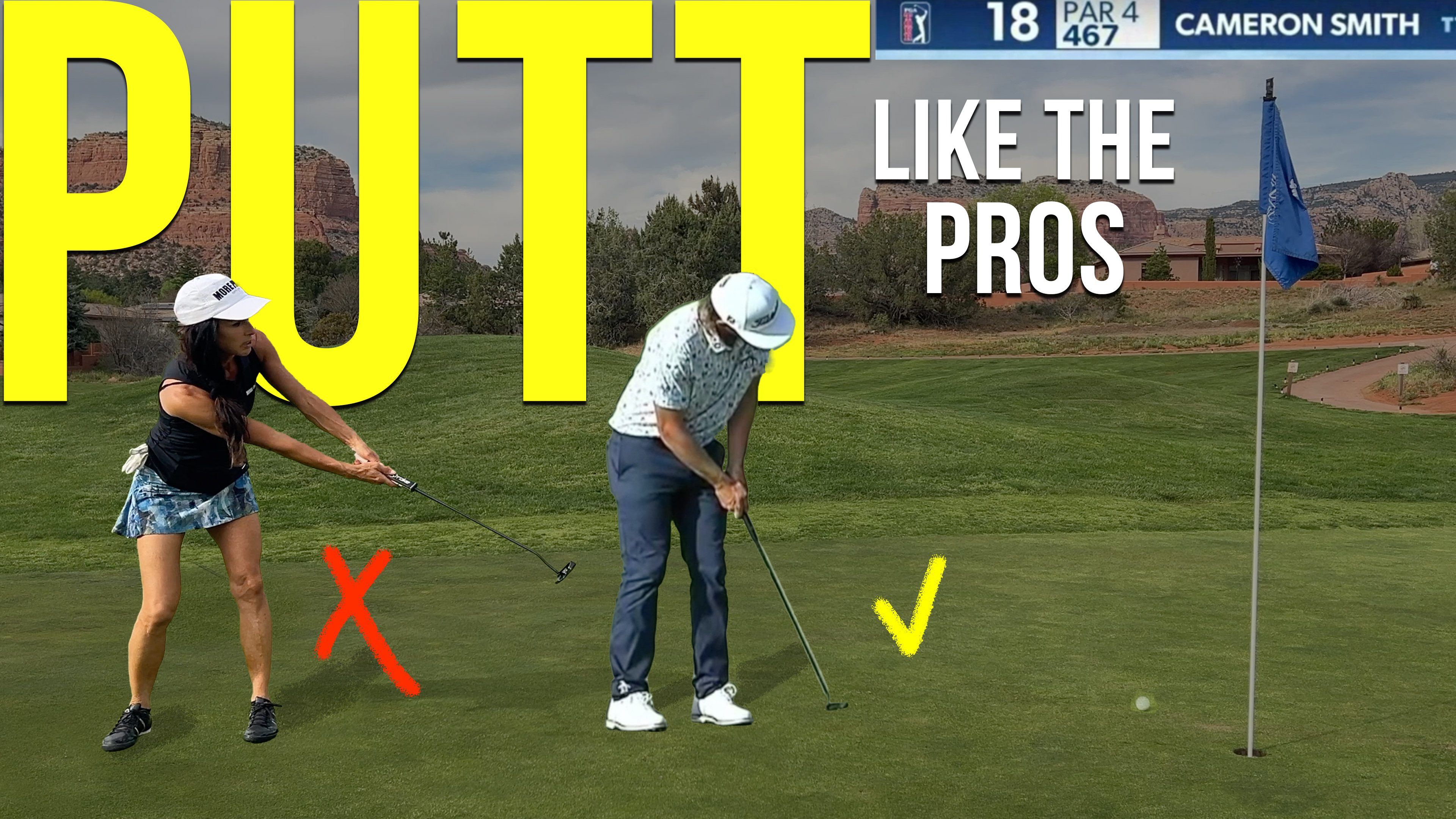 PUTT (like the pros)