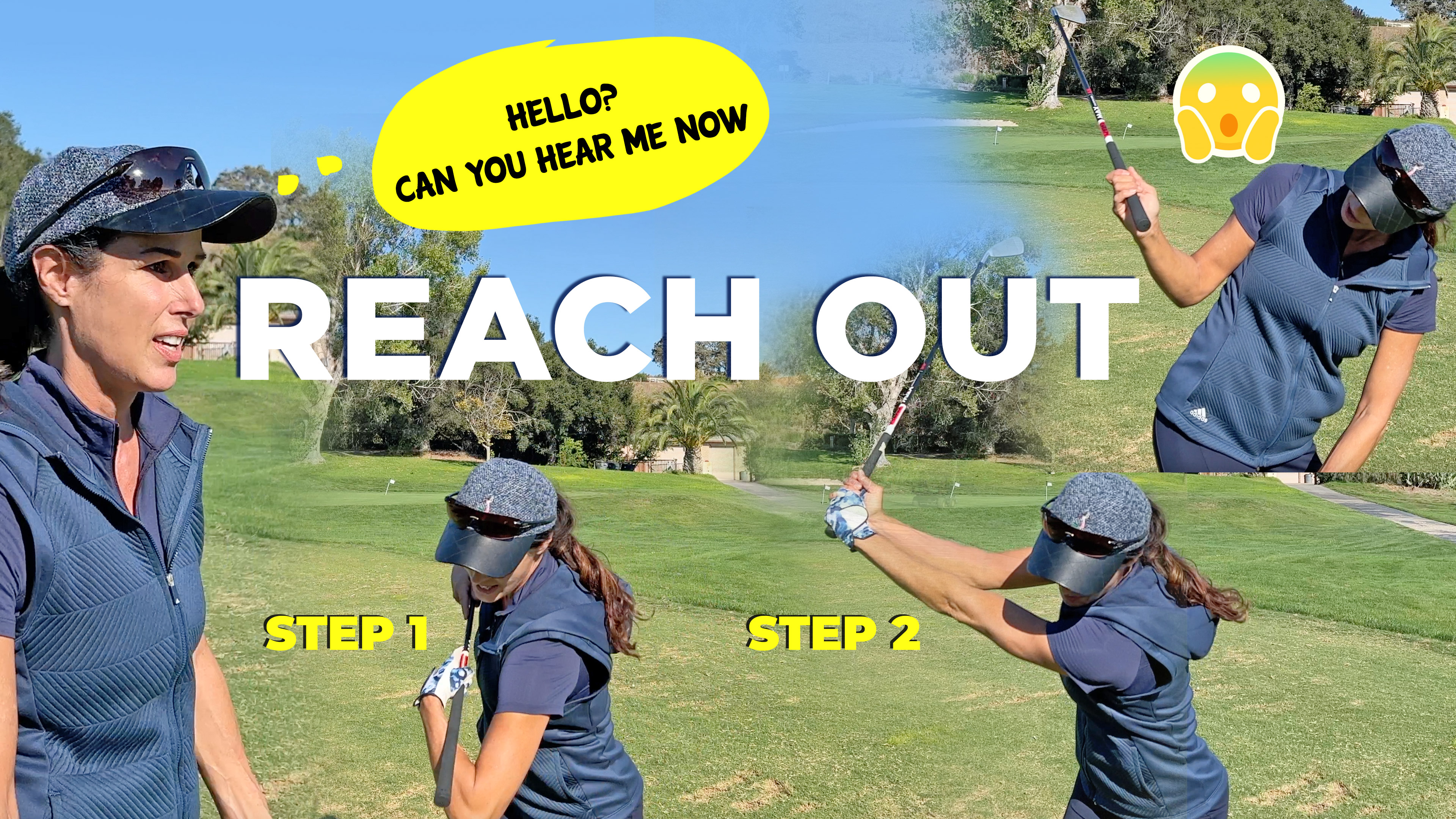 Reach Out  for Effortless Ball Striking