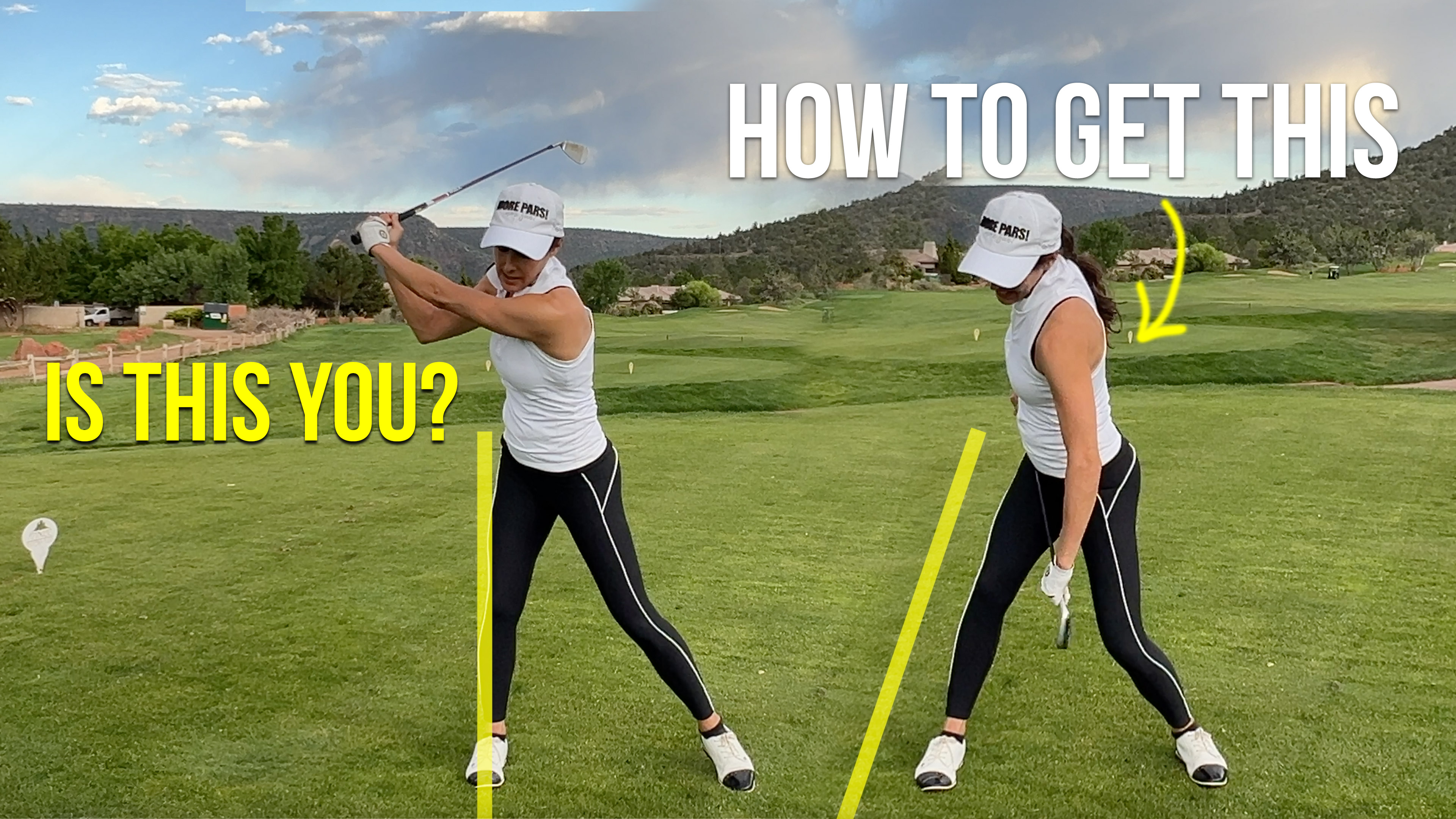 Backswing Mistake When Loading Lower Body
