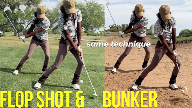 The Flop & Bunker Shot (same deal)