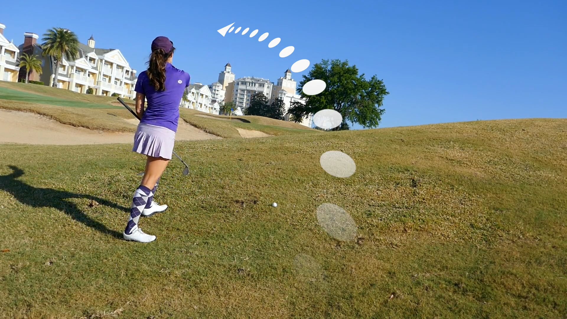 An Uphill Lie Situation