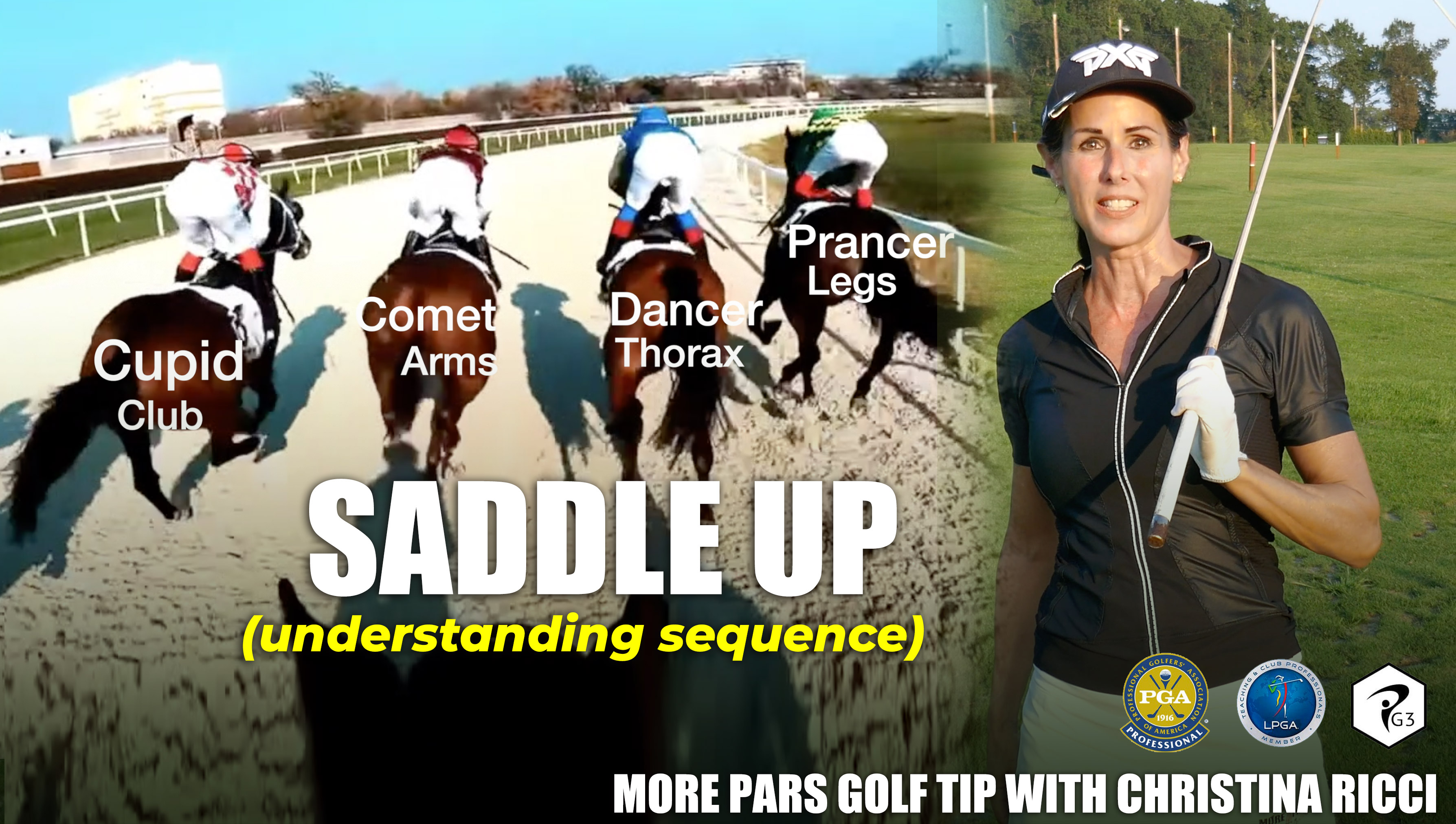 SADDLE UP to understand the Kinematic Sequence