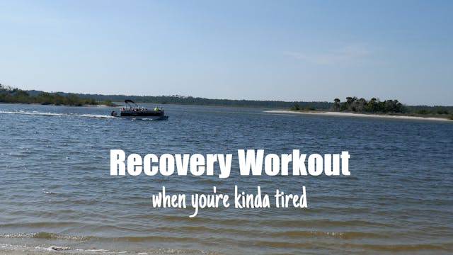 Beach Recovery Workout - when you're ...