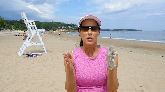 Bunker Practice at the Beach (like Seve did)