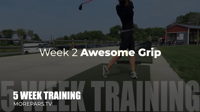 WEEK 2 - Welcome & An Awesome Grip 