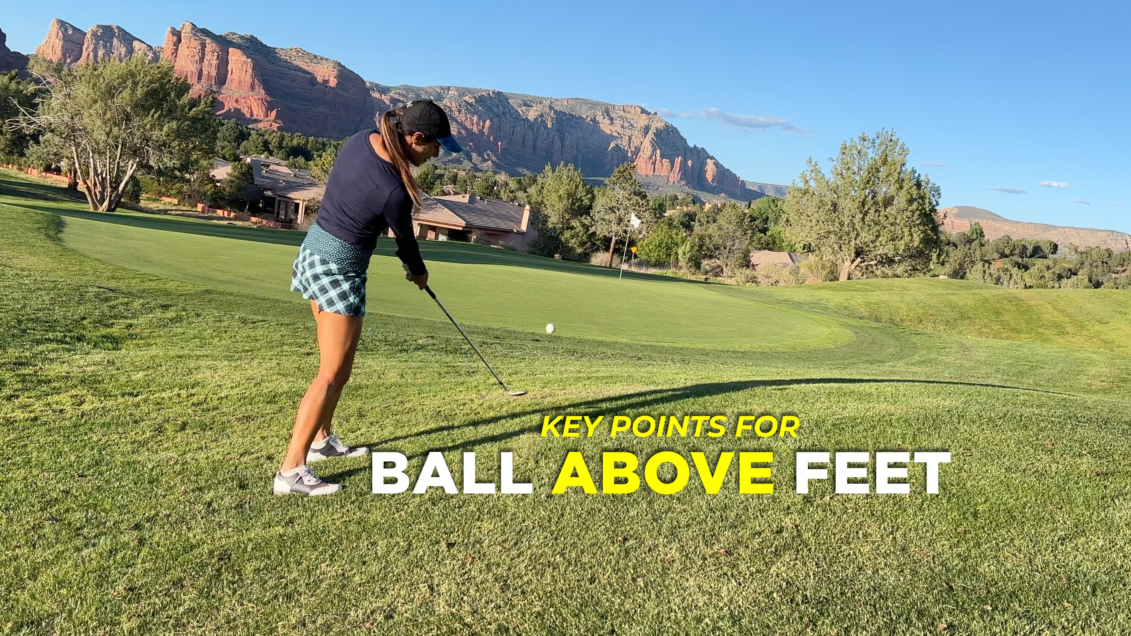 Ball Above Your Feet Around the Green