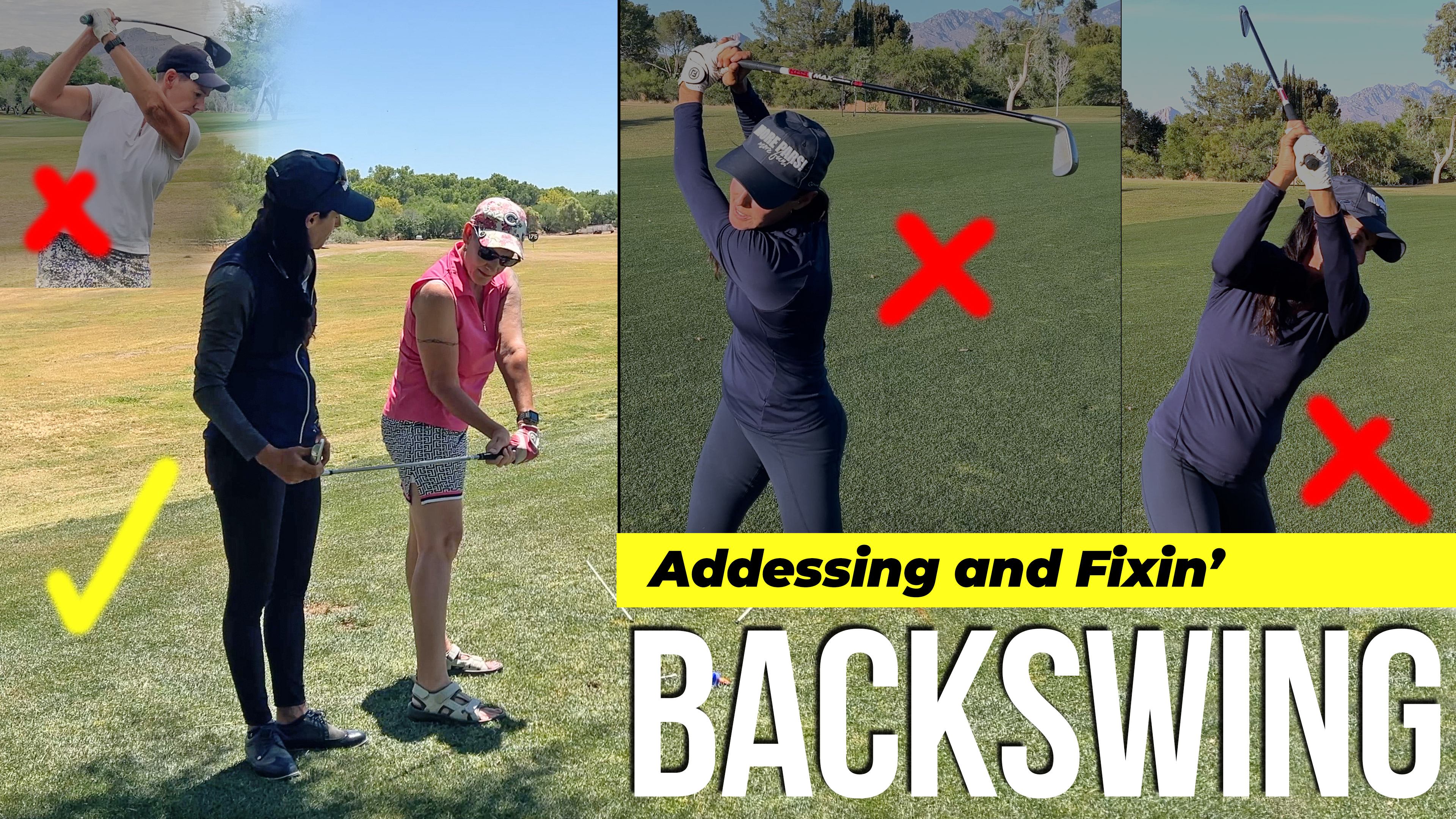 Backswing Culprits (addressing and fixin)