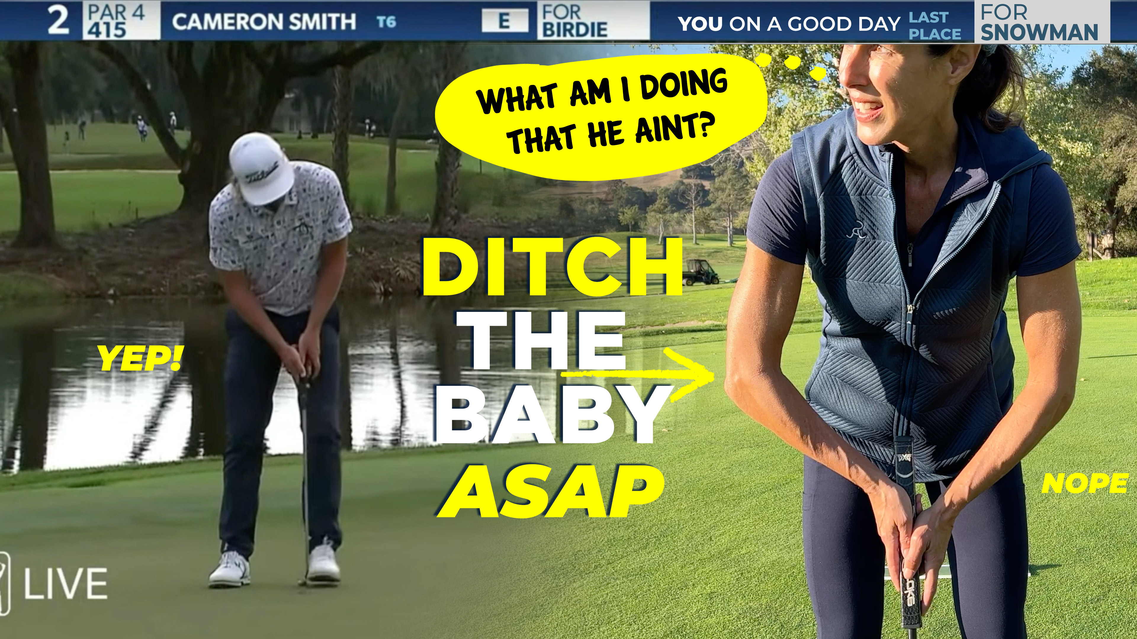 How to Putt Like Cameron Smith 