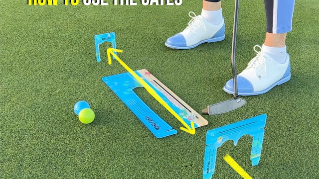 Putting Vacation Board - Using the Gates