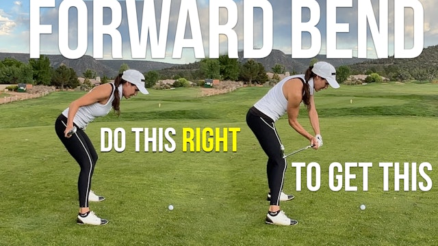 Forward Bend Technique To Get Trail Arm In Front Of Torso