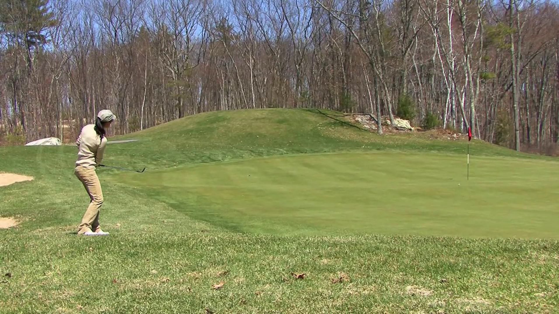 Long Chip & Downhill Green