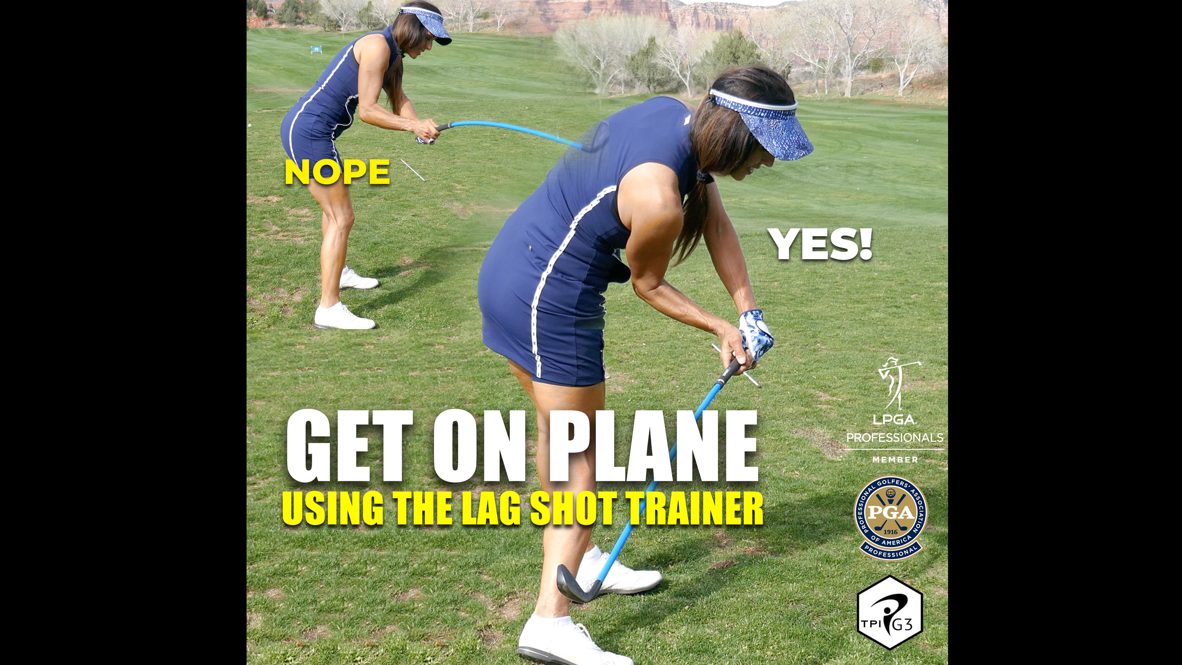 Shallow the Club with the Lag Shot Training Aid