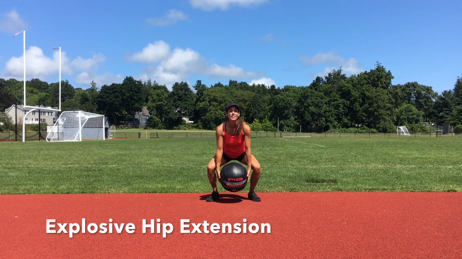 Medball Explosive Hip Extension
