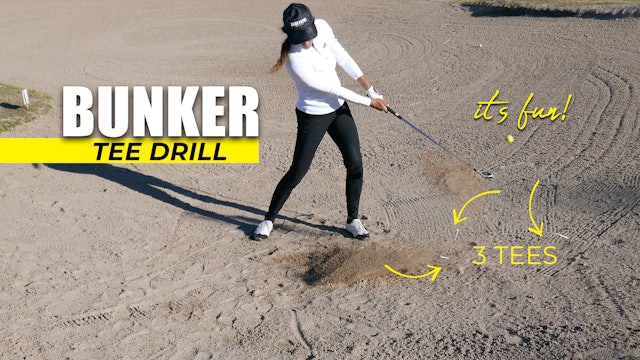 Fun Bunker Tee Drill for Easy Outs