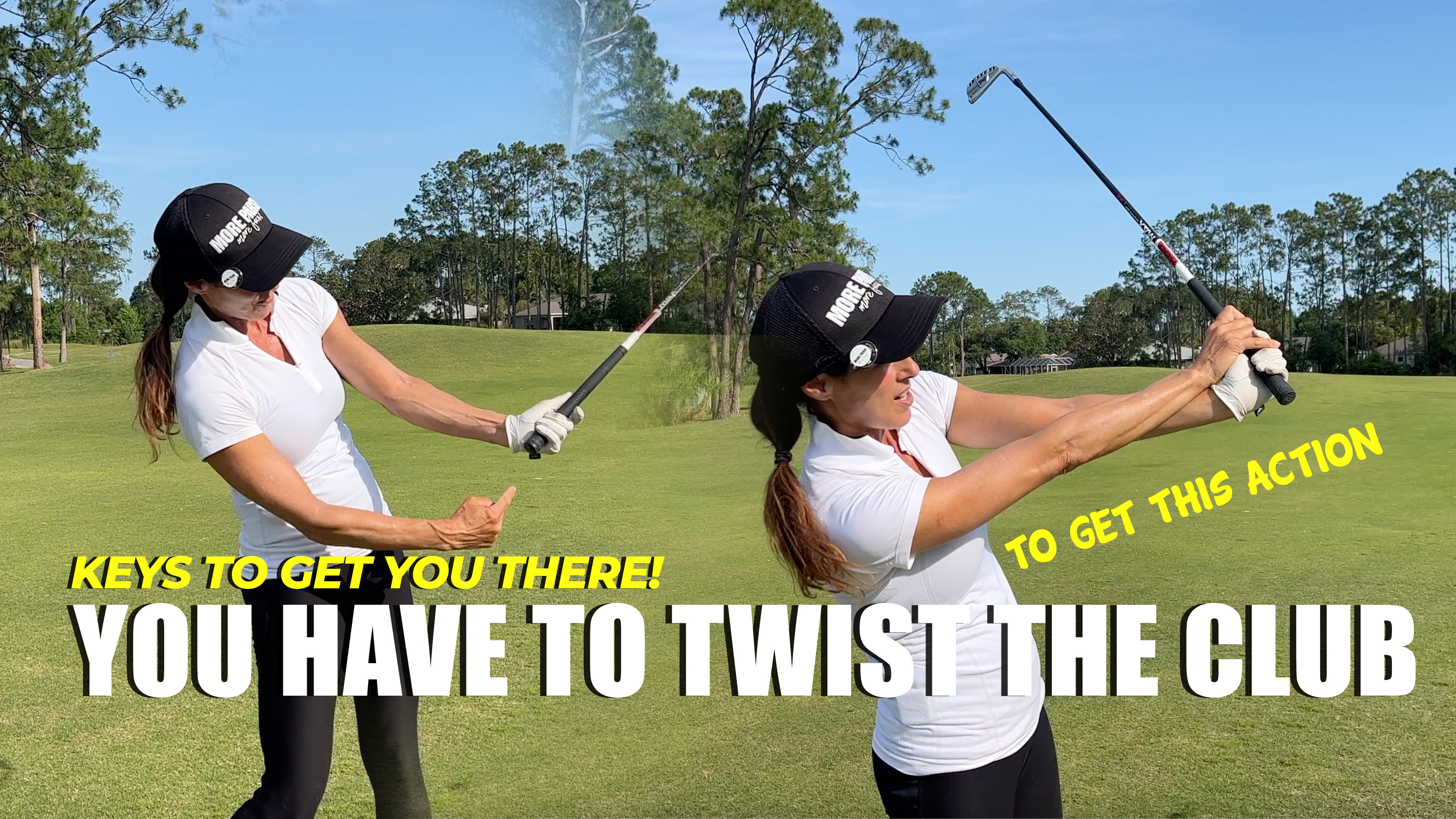 Twist the Club (get rid of topped & chunkers)