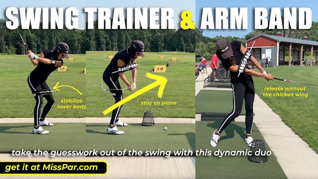 More Pars Swing Trainer & Arm Band wi...