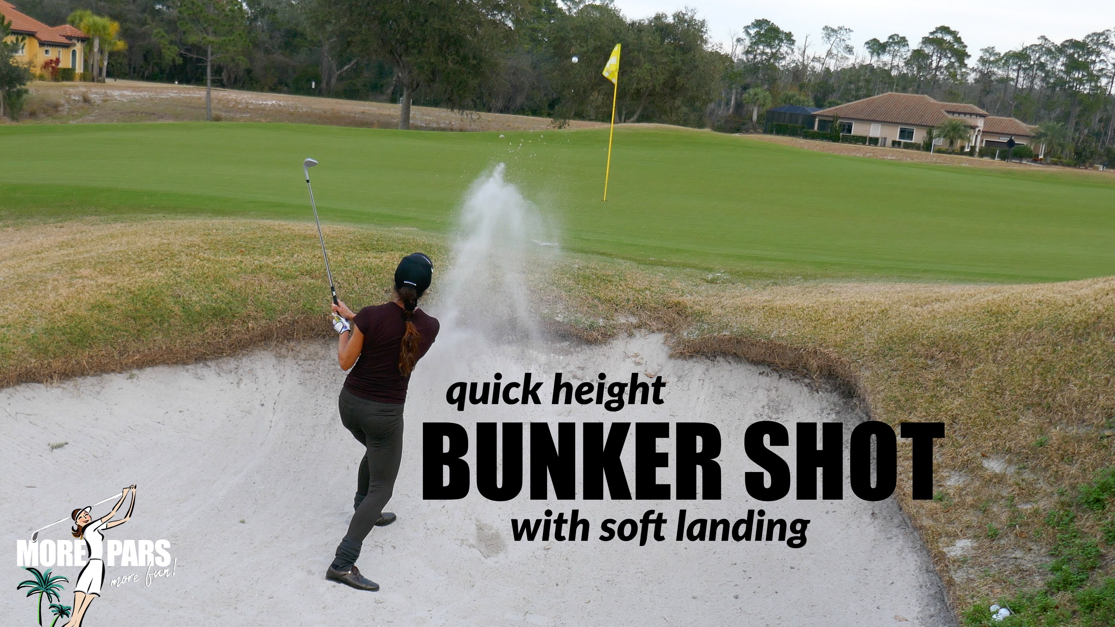 HOW TO PLAY A SHORT-SIDED BUNKER SHOT