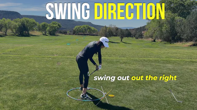 Swing Direction (out to the right)