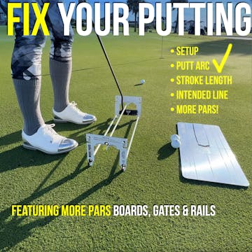 Putt Rails without Mirror Boards