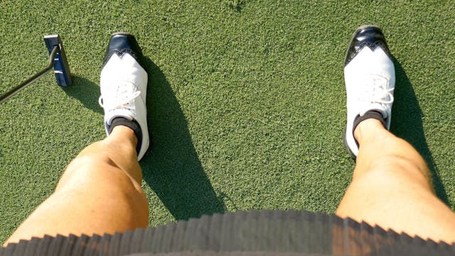 Putt Series - Width of Stance