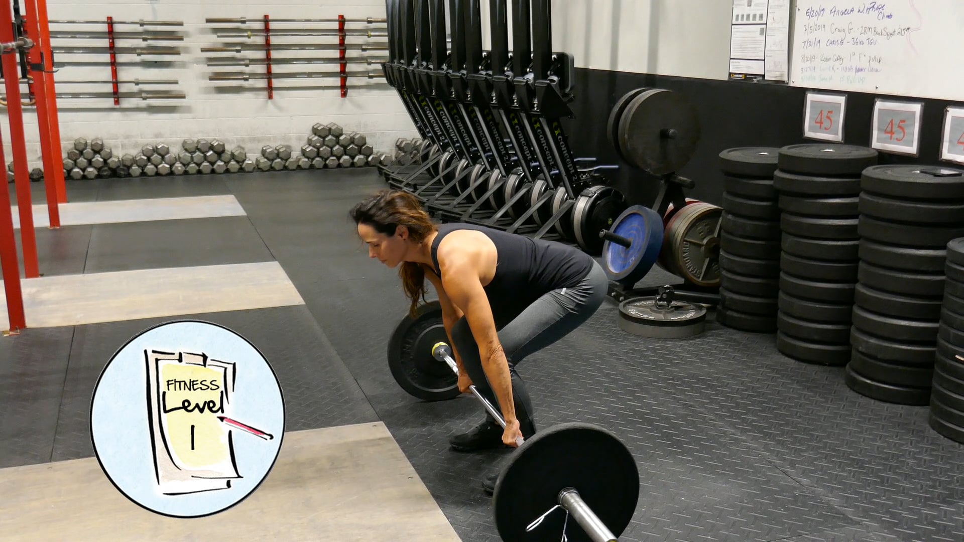 How to Load Bar without Rack