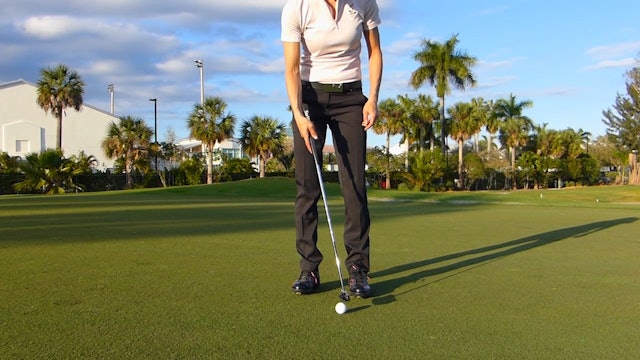 Putt Hold Your Finish to Smooth It Out