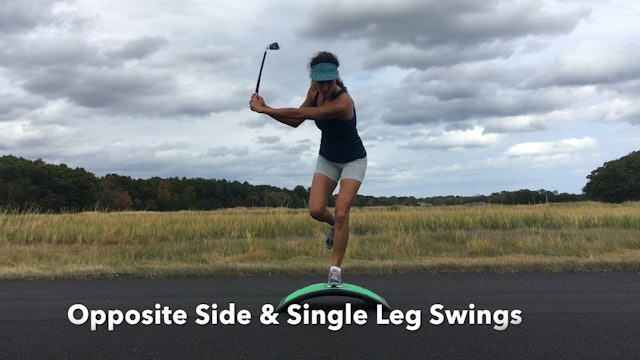 CardioGolf - Single Leg Swings
