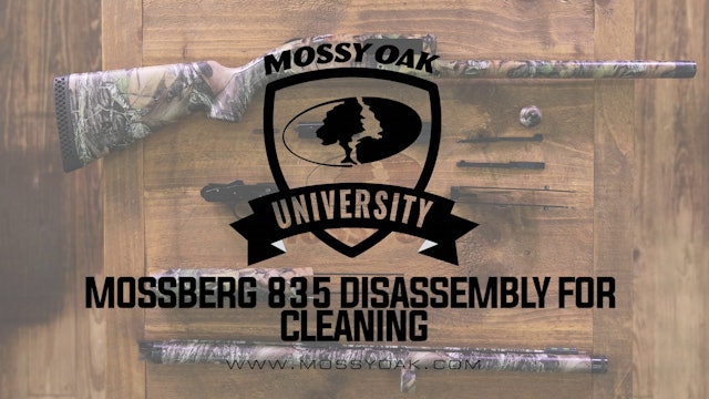 Mossberg 835 Disassembly For Cleaning