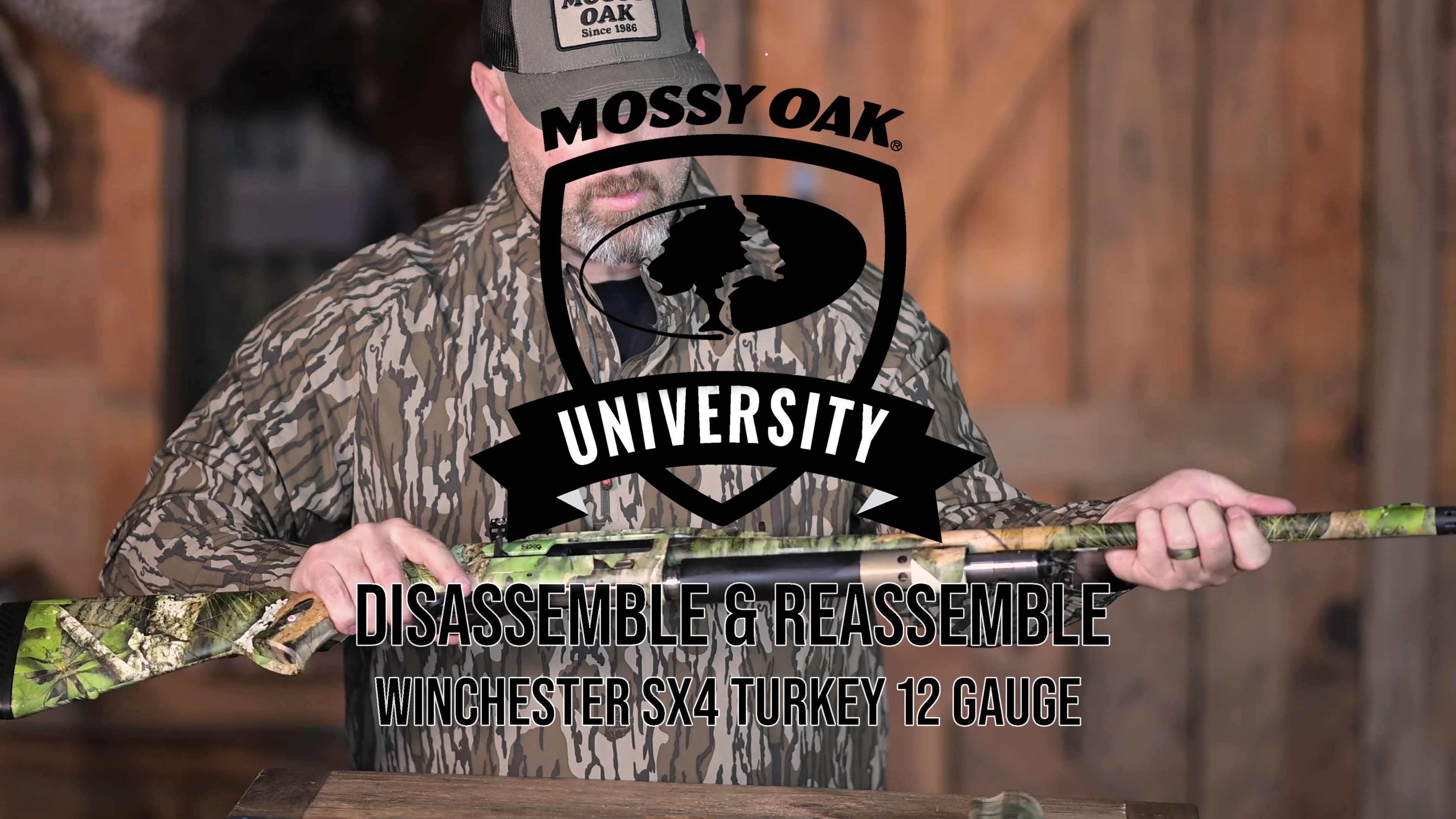 How to Disassemble and Reassemble Winchester SX4 Semi-Auto Turkey Shotgun