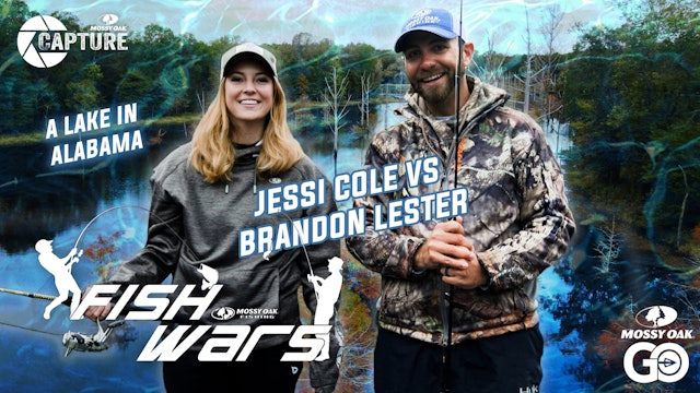 Mossy Oak Fish Wars • Brandon Lester vs Jessi Cole